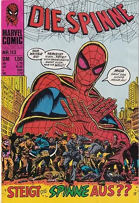 Buy The Spider # 113 - Thor - Marvel Williams 1978 - German Amazing Spider-man # 112 • 6.39£