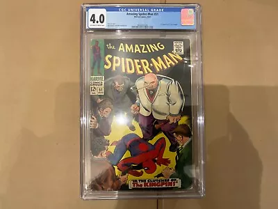 Buy Amazing Spider-Man #51 Cgc 4.0 2nd Appearance Of The Kingpin • 78.87£