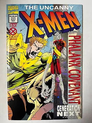 Buy The Uncanny X-Men #317 Marvel Comics 1994 NM Phalanx Covenant Foil Cover • 4£