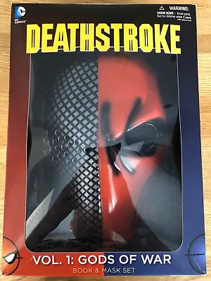 Buy DC Comics - Deathstroke Vol 1 Gods Of War - Book & Mask Set- New 52 • 19.99£