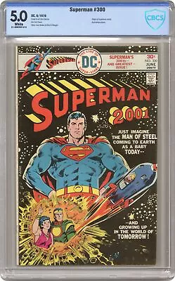 Buy Superman #300 CBCS 5.0 1976 21-3B8C92F-214 • 26.52£
