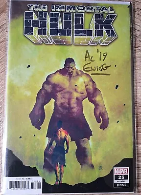 Buy The Immortal Hulk #25-Rare Andrea Sorrentino1:25 Signed By Al Ewing-MINT Copy! • 10.25£