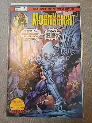 Buy Moon Knight #1 Terrificon Exclusive Werewolf By Night Homage Variant Ken Lashley • 19.99£
