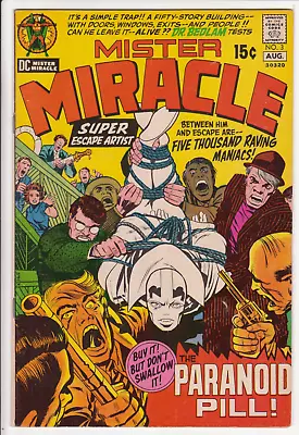 Buy Mister Miracle #3, DC Comics 1971 FN 6.0 Last 15 Cents.  Dr Bedlam. • 16.06£