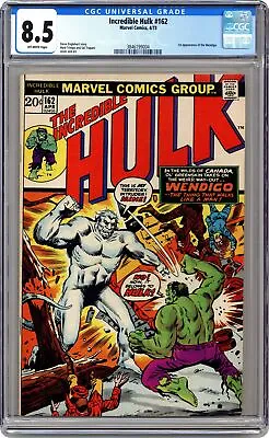 Buy Incredible Hulk #162 CGC 8.5 1973 3846199004 • 248.33£