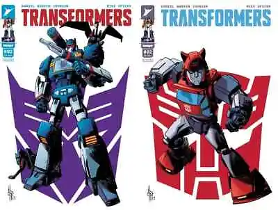 Buy Transformers #2 (jason Howard 2nd Print B & C Variant Set)(2023) ~  Image • 11.98£