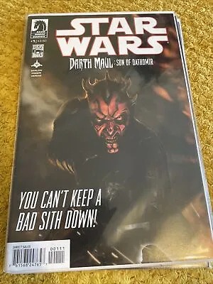 Buy Star Wars: Darth Maul - Son Of Dathomir #1 - 4. Very Rare Nm. Dark Saber • 75£