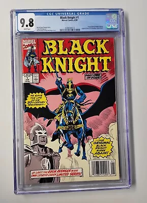 Buy Black Knight #1 CGC 9.8 Newsstand - New Slab - Original Black Knight Returns • 71.13£