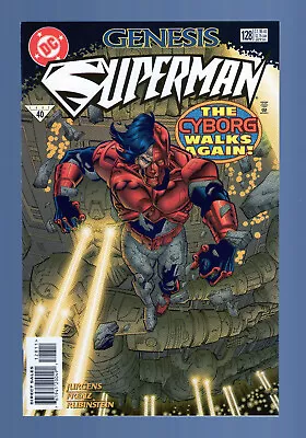 Buy Superman #128 - Ron Frenz, Joe Rubinstein Cover Art. (9.2) 1997 • 2.16£