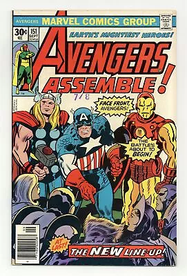 Buy Avengers #151 FN+ 6.5 1976 • 25.71£