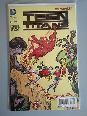 Buy TEEN TITANS #6 - FLASH VARIANT - 1st PRINT DC NEW 52 COMICS • 4.25£