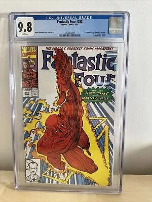 Buy Fantastic Four #353 Cgc 9.8 White Pages   1st Appearance Mobius 1991 • 279.99£