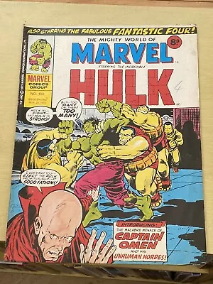 Buy Marvel Comics - The Mighty World Of Marvel Starring The Incredible Hulk #165 • 3.50£