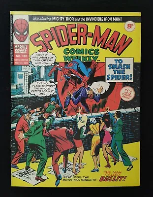 Buy Spider-man Comics Weekly No. 120 1975 - - Classic Marvel Comics + THOR IRONMAN • 10.99£
