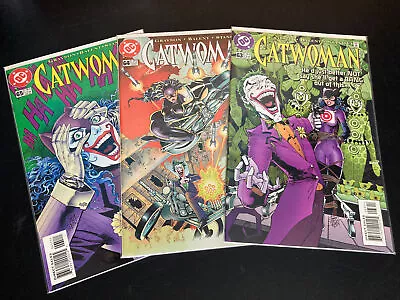 Buy Catwoman #63 #64 #65 VF/NM Joker Cover Batman DC Comics • 20.11£