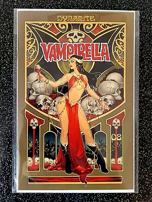 Buy Dynamite Comics Vampirella #8 First Print 2020 Hetrick FOC Variant Cover RARE  • 12£