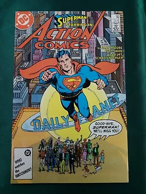Buy Action Comics 583 DC 1986 VF/NM Last Earth-1 BEAUTIFUL COPY • 28.11£