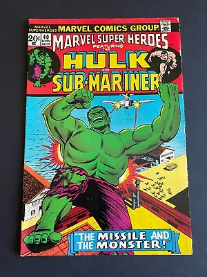 Buy Marvel Super-Heroes #40 -  Reprints Tales To Astonish 85 (Marvel, 1973) VG • 2.93£