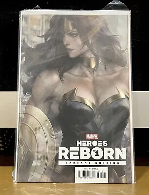 Buy Heroes Reborn #1 Artgerm Wonder Woman Variant (Marvel Comics) NM • 7.95£