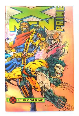 Buy X-Men Prime #1 Marvel Comics 1995 Special Event Acetate Chrome Foil Cover LOOK! • 6.72£