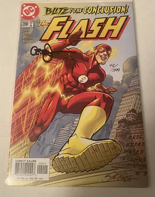 Buy The Flash #200 Signed By Geoff Johns #42/497  DC Comics 2003 • 159.86£