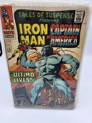 Buy Tales Of Suspense #77 Marvel Comic Iron Man Captain America • 35.58£