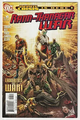 Buy Rann-Thanagar War #6 - DC 2005 - Infinite Crisis Cover By Ivan Reis  Marc Campos • 6.29£
