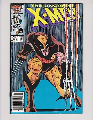 Buy Uncanny X-men #207 1986 Newsstand  Classic John Romita Jr & Dan Green Wolverine • 24.12£