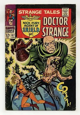 Buy Strange Tales #157 VG- 3.5 1967 1st App. Living Tribunal • 47.32£