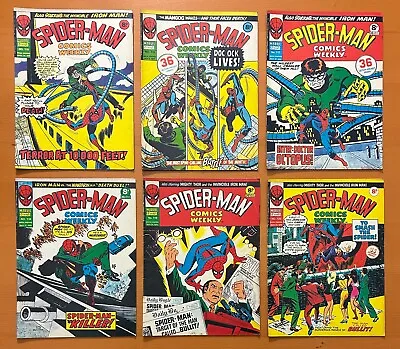 Buy Spider-Man Comics Weekly 111 To 230 Massive Lot (Marvel UK 1974) 116 X Comics • 371.25£