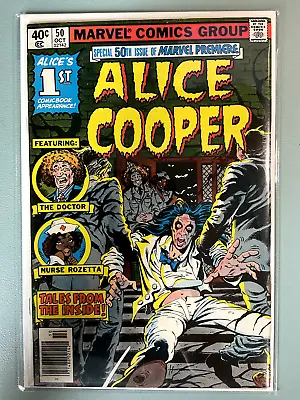 Buy Marvel Premiere Special 50th Issue Alice Cooper 1st Comic Book Appearance 1979 • 35.74£