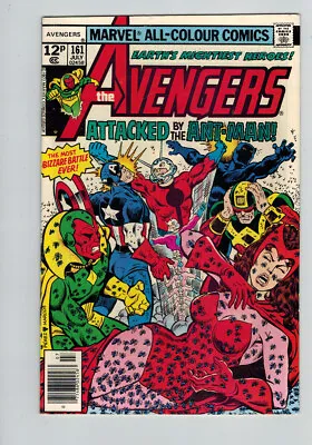 Buy Avengers (1963) # 161 UK Price (6.5-FN+) (1014376) Ant-Man, Ultron 1977 • 14.85£