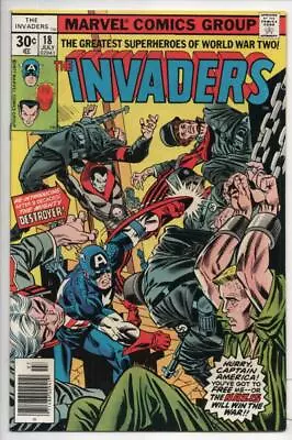Buy INVADERS #18, VF, Captain America, Human Torch, 1975 1977, More In Store • 11.94£