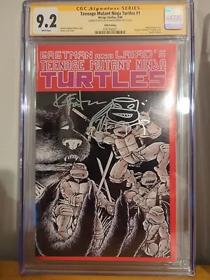 Buy Teenage Mutant Ninja Turtles #1 5th Print 💥 CGC 9.2 Sig/Sketch K.E. 💥 1988 • 401.75£