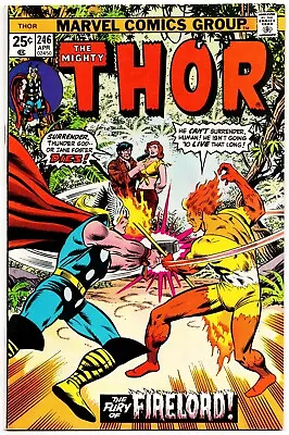 Buy Thor #246 VF Mark Jewelers Variant 1976 Marvel Comics • 30.49£