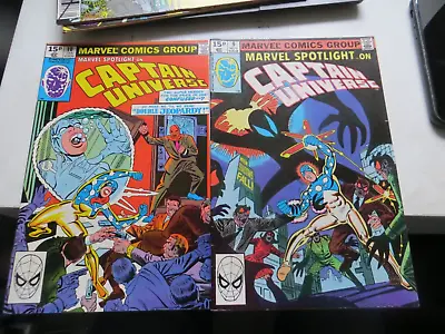 Buy Marvel Spotlight 9 & 10 Captain Universe November 1980 Marvel Comics • 9.99£
