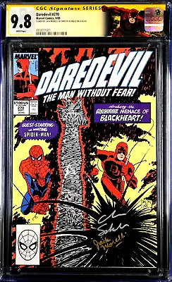 Buy Daredevil #270 (1989, Marvel) CGC 9.8! Double Signed Copy With Custom Label! 🔥 • 355.77£