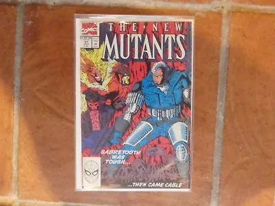 Buy New Mutants 91 - Cable And Sabertooth NM • 3.99£