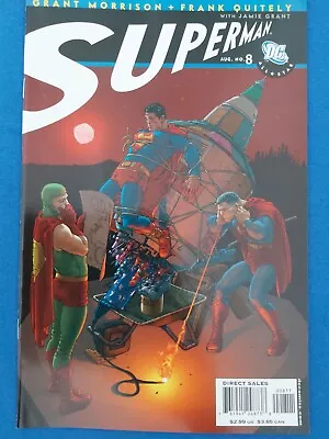 Buy All Star Superman #8 (2007) Frank Quitely Cover Grant Morrison Story • 2.50£