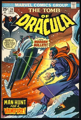 Buy TOMB OF DRACULA #20 1974 NM- 9.2 1ST Full APPEARANCE Of DOCTOR SUN Marvel HORROR • 59.29£