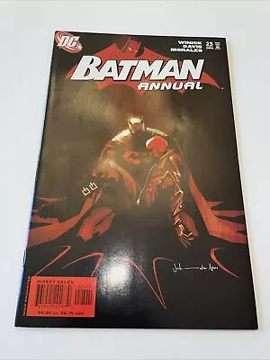 Buy Batman Annual #25 Jock Cover Origin Jason Todd Red Hood 2006 Not Cgc 9.4 9.6 Nm • 21.50£