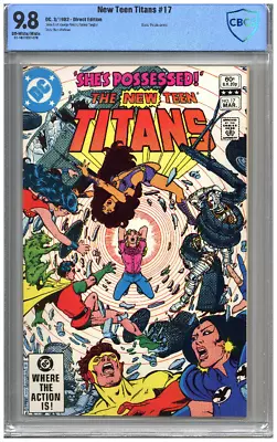 Buy New Teen Titans # 17  CBCS  9.8  NMMT  Off White/wht Pgs 3/82  Doctor Polaris Ca • 79.16£