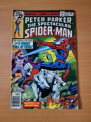 Buy Spectacular Spider-Man #25 Newsstand Variant ~ FN - VERY FINE VF ~ 1978 Marvel • 6.31£