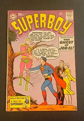 Buy DC Comics • Superboy #78 • January 1960 • VG/FN • Papp/Sikela • Origin Mxyzptlk • 59.96£