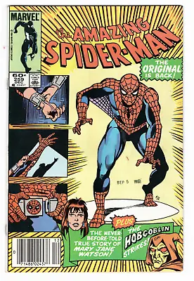 Buy The Amazing Spider-Man #258 December 1984 Fine Marvel Origin Of Mary Jane • 11£