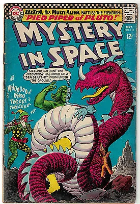 Buy DC Comics MYSTERY IN SPACE Issue 110 The Pied Piper Of Pluto! GD • 13.98£