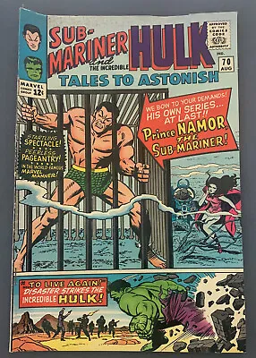 Buy Tales To Astonish #70 Giant-Man & Hulk (Marvel Comics, 1965) • 31.66£