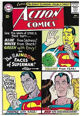 Buy Action Comics #317 Vf+ 8.5 Superman! Supergirl Double-cross! Silver Age Dc! • 118.58£