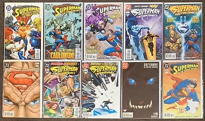Buy Action Comics Superman #730,731,732,733,734,735,736,737,740,745 DC Lot 1997 Nm • 15.98£