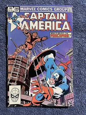 Buy CAPTAIN AMERICA #285 (Marvel, 1983) Mike Zeck ~ Death Of Patriot • 7.89£